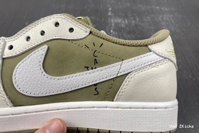 Bright Scott Olive Golf 1 Low 81 FZ3124-200 Retro Neutral Jordan Travis 0809